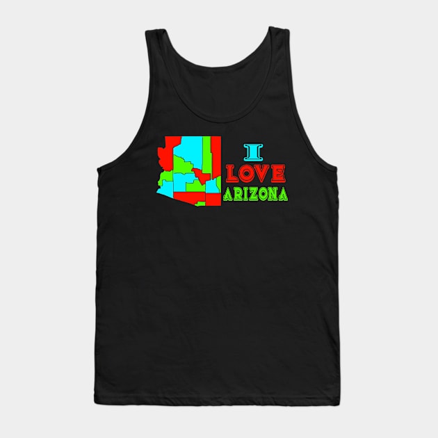 USA state: Arizona Tank Top by KK-Royal